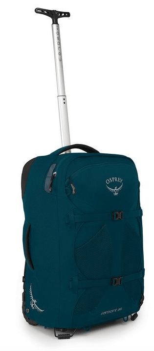 Osprey Farpoint 36L Wheeled Travel Pack Carry-On Petrol Blue