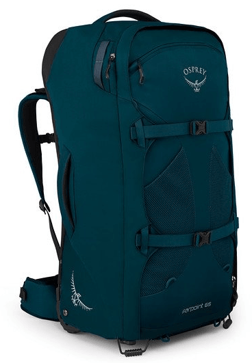 Osprey Farpoint 65L Wheeled Travel Pack Petrol Blue