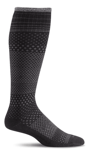 Sockwell Women's Micro Grade Graduated Compression Sock Black