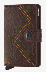 Secrid Stitch Mini Wallet Linea Espresso