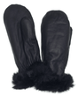 Raber Women's Fashion Fur Trim Mitts - U.N. Luggage Canada
