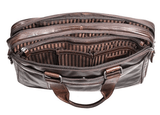 Jack Georges Voyager Double Entry Top Zip Briefcase - U.N. Luggage Canada