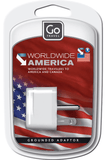 Go Travel Worldwide to America Adapter (N & S America Grounded) - U.N. Luggage Canada