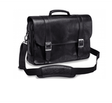 Mancini Double Compartment 15.6" Laptop Briefcase - U.N. Luggage Canada