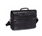 Mancini Double Compartment 15.6" Laptop Briefcase - U.N. Luggage Canada