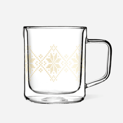 Corkcicle 12oz Glass Mug Double Pack