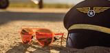 Goodr Sunglasses Captain Blunt's Red-Eye