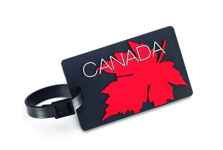 Samsonite Canadian Flag Luggage ID Tag