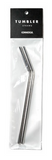 Corkcicle Tumbler Metal Straws (x2)