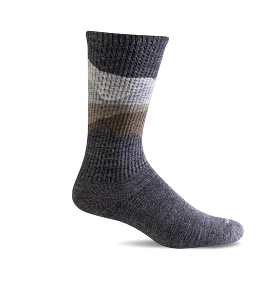 Sockwell Men's Shadow Mountain Crew Essential Comfort Socks