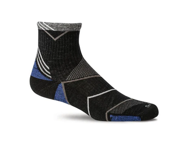 Sockwell Men's Incline Sport Quarter Length Compression Sock
