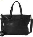 Derek Alexander EW Tablet Friendly Two compartment Tote-Black