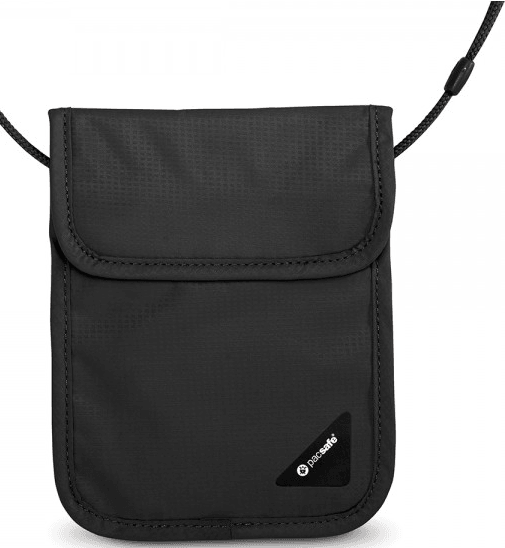 Pacsafe Coversafe X75 Anti Theft RFID Blocking Neck Pouch