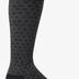 Sockwell Men's Shadow Box Graduated Compression Sock Black
