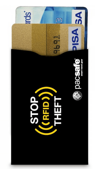 Pacsafe RFIDsleeve 25 RFID-Blocking Credit Card Sleeve (2pk) - U.N. Luggage Canada
