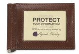 Osgoode Marley RFID Money Clip Wallet - U.N. Luggage Canada