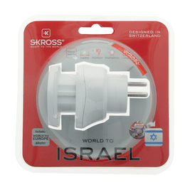 SKROSS Combo World Adapter to Israel - U.N. Luggage Canada