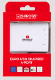 SKROSS Euro USB 4 Port Charger - U.N. Luggage Canada