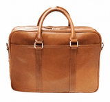 Mancini Double Compartment Laptop Briefcase - U.N. Luggage Canada