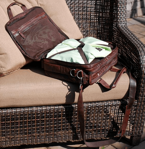 Jack Georges Voyageur Triple Gusset Business Travel Bag - U.N. Luggage Canada