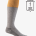 Sockwell Men's Bart Graduated Compression Sock Charcoal