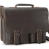Aunts & Uncles Hunter Finn Leather Business Bag Vintage Brown