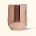12oz copper Corkcicle stemless wine glass