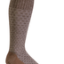 Sockwell Men's Shadow Box Graduated Compression Sock Bark