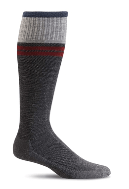 Sockwell Men's Sportster Graduated Compression Sock Charcoal