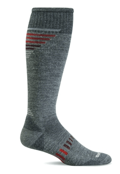 Sockwell Men's Ascend II OTC Compression Socks Grey
