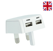 SKROSS UK 2-Port USB Charger - U.N. Luggage Canada