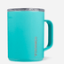 16oz gloss turquoise corkcicle mug