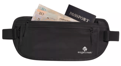  eagle creek Silk Undercover Bra Stash Travel Wallet to Keep  Money and Credit Cards Secure - Breathable Silk with Moisture Resistant  Lining, Rose