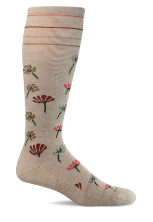 Sockwell Women's Field Flower Moderate Graduated Compression Socks