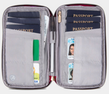 Travelon RFID Blocking Family Passport Zip Wallet