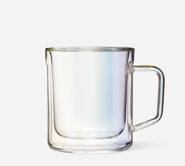 Corkcicle 12oz Glass Mug Double Pack