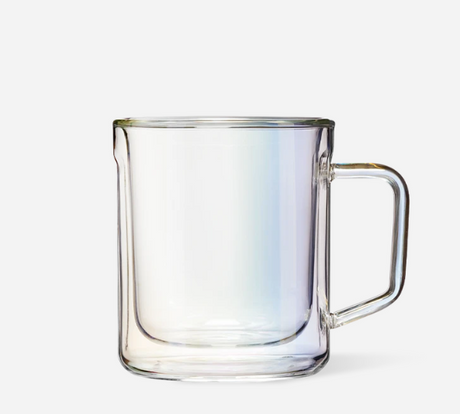 Corkcicle 12oz Glass Mug Double Pack
