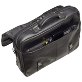Mancini Buffalo Double Compartment 15.6" Laptop Briefcase