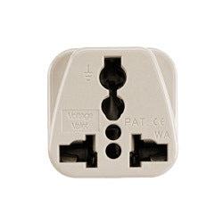 Voltage Valet Grounded Universal Adapter Plug to Switzerland - U.N. Luggage Canada